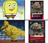 Spongebob glow up template