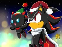 shadow and chao in christmas