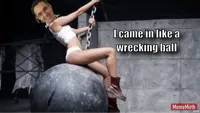 miley cyrus wreckingball