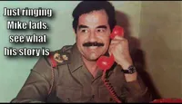 saddam hussein 