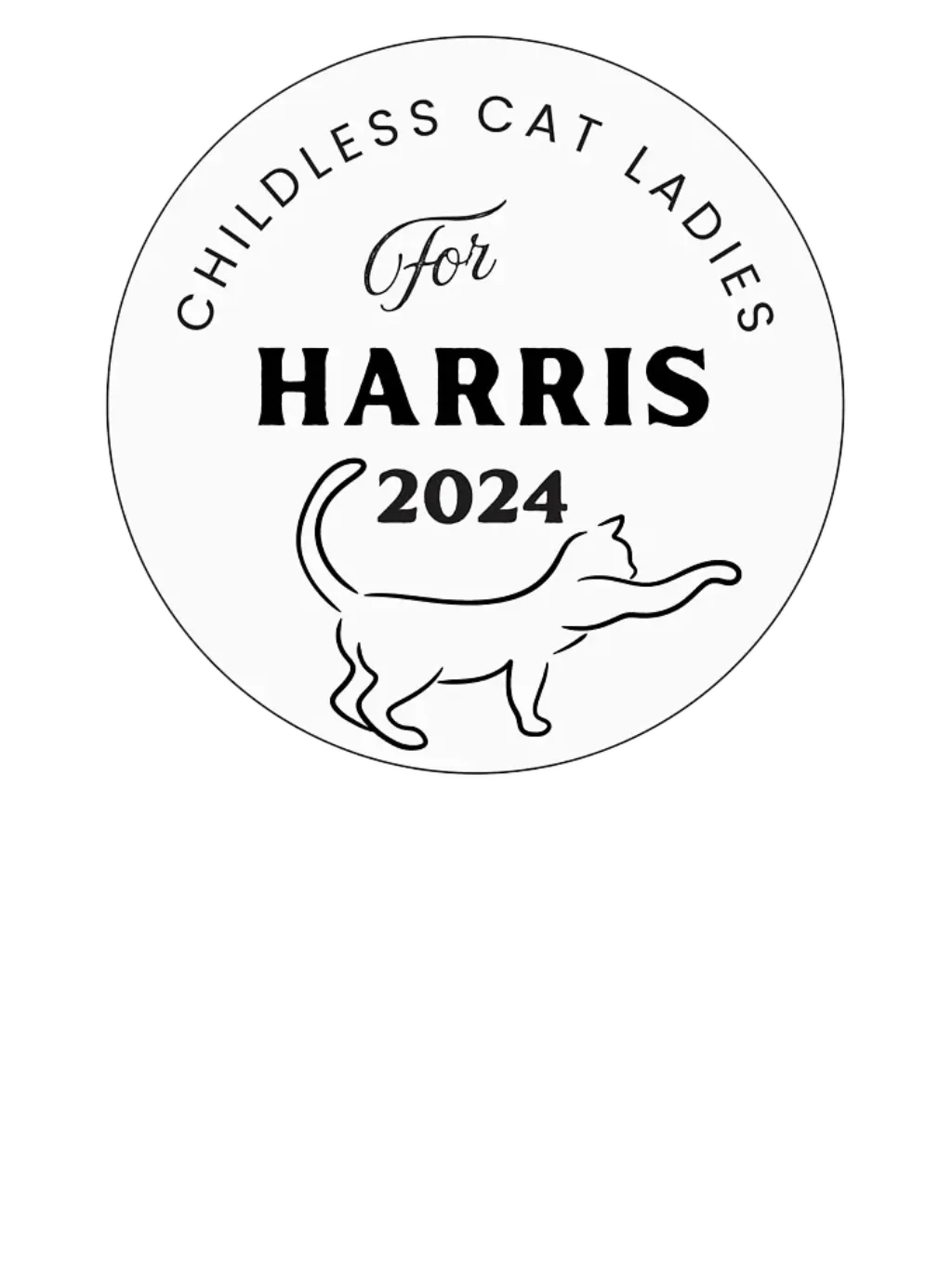 Childless Cat Ladies for Harris 2024