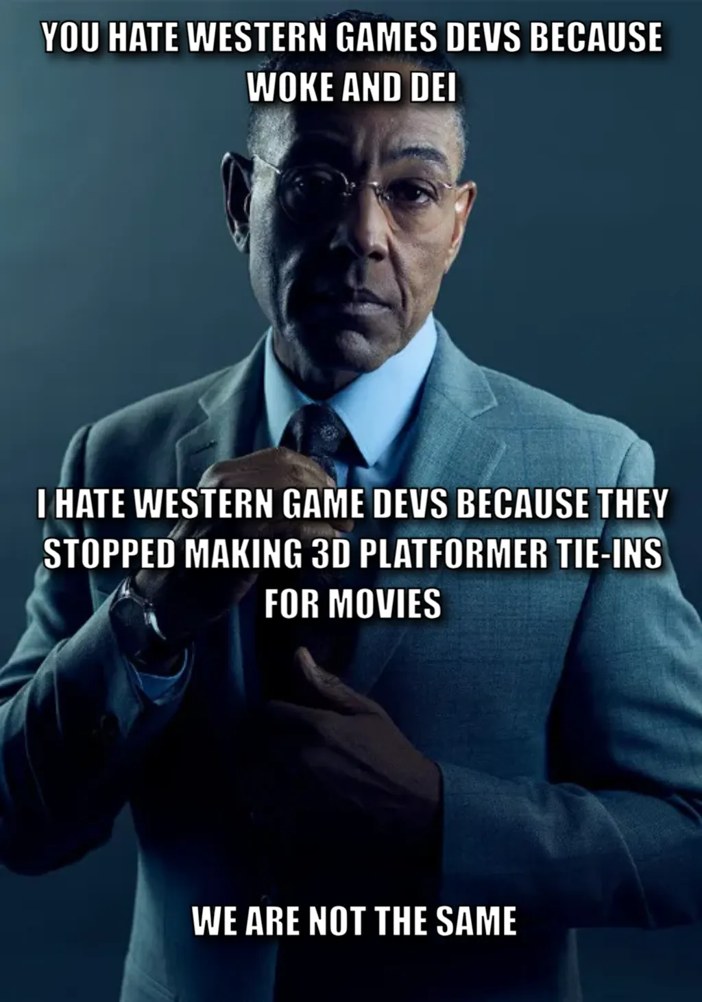 Gus Fring we are not the same