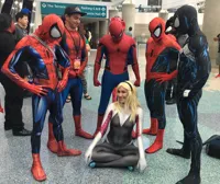 5 Spider-Man (Spider-Men?) and 1 Spider-Woman