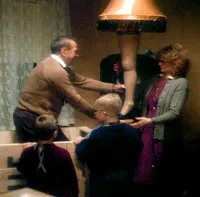 A Christmas Story leg lamp