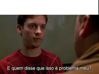 Aranha problema meu