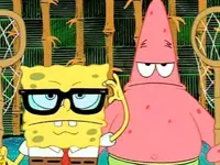 Badass Spongebob and Patrick