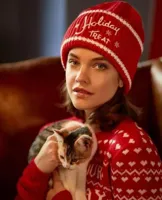 Barbara Palvin Christmas