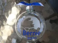 Bernie Sanders Christmas ornament