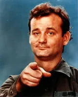 Bill Murray Pointing