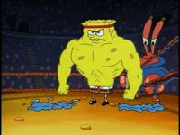 Buff spongebob