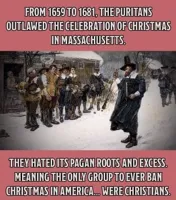 Christians banned Christmas