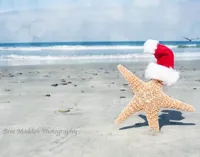 Christmas beach