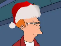 christmas futurama fry