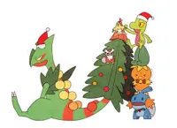 Christmas Sceptile