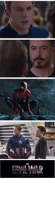 Civil War meme with Spider-Man