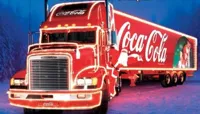 Coca-Cola Christmas truck