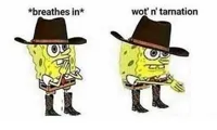 Cowboy Spongebob