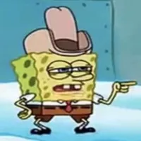 Cowboy SpongeBob point