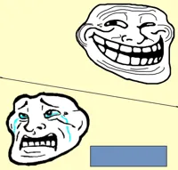 Crying Troll Face