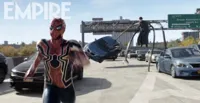 Doctor Octopus Chasing Spider-Man