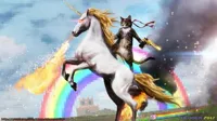 Epic Rainbow Unicorn Cat