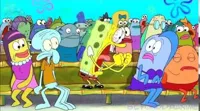 Excited spongebob