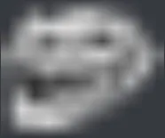 Extremely Low Quality Troll Face