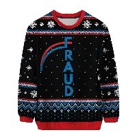 Fraud Christmas Sweater