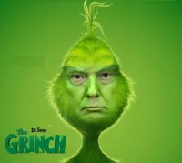 Grinch Christmas President Trump