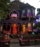 Haunted Halloween house