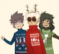 Homestuck Christmas temp