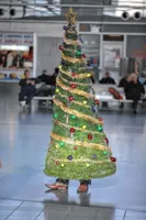 Human Christmas Tree