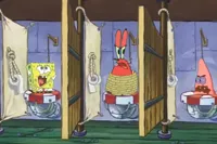 Krusty Krab bathroom