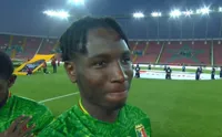 Malian Footballer Laughing