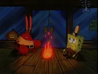 Mr. Krabs Fire Halloween