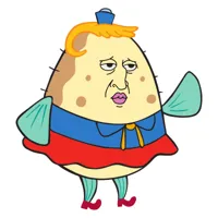 Mrs. Puff with Handsome Squidward face