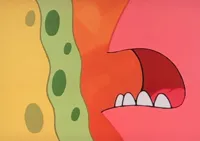 patrick whispering spongebob