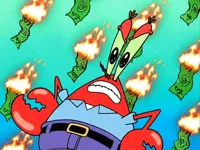 Pissed off Mr Krabs