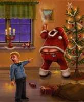 Pissing Santa