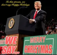 President Trump Merry Christmas