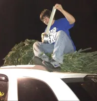 Redneck Christmas Tree