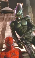 Sam Rami Spider-Man and Green Goblin rooftop scene