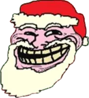 Santa Claus Troll Face