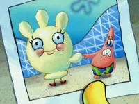 Scared Patrick and glovey glove