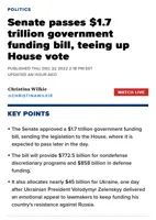 Senate Christmas bill