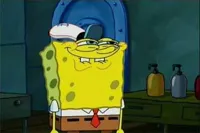 smug spongebob