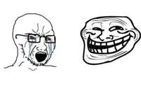 Soyboy vs troll face