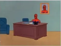 Spider-Man at the Office