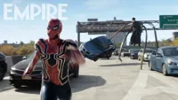 Spider-Man Running from Doc Ock