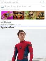 Spider-man with 8 eyes